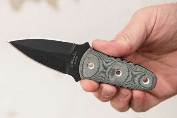 TOPS Ranger Short Stop Fixed Blade 1095 Carbon Steel USA