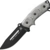 TOPS Steel Eagle Hunter Point Fixed Blade 1095HC Black Micarta