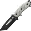 TOPS Steel Eagle Tanto Fixed Blade 1095HC Black Kydex Sheath