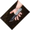 TOPS Steel Eagle Tanto Fixed Blade 1095HC Black Kydex Sheath