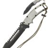 TOPS Steel Eagle Mini Eagle Combo Fixed Blade 1095 Steel USA
