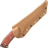 TOPS Steel Eagle Delta Class Fixed Blade 1095HC Tan Micarta