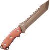 TOPS Steel Eagle Delta Class Fixed Blade 1095HC Tan Micarta