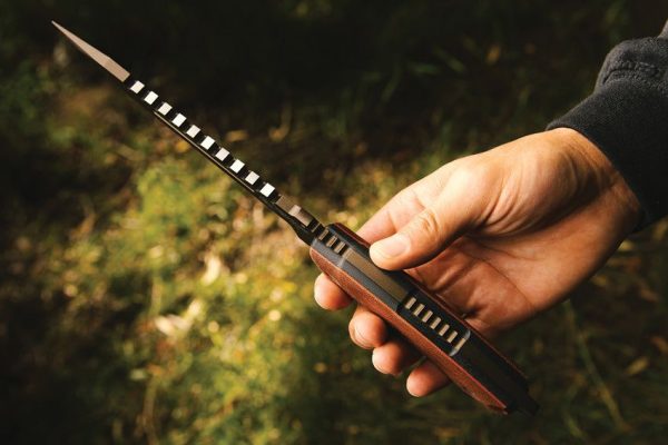 TOPS Steel Eagle Delta Class Fixed Blade 1095HC Tan Micarta