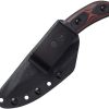 TOPS Sgt Scorpion Fixed Blade Knife 1095 Carbon Steel USA Made