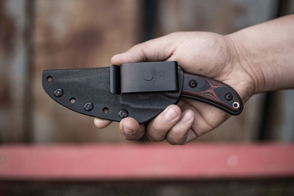 TOPS Sgt Scorpion Fixed Blade Knife 1095 Carbon Steel USA Made