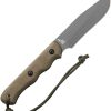TOPS Spirit Hunter X3 Fixed Blade 1095HC Steel Green Micarta