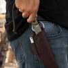 TOPS Spirit Hunter X3 Fixed Blade 1095HC Steel Green Micarta