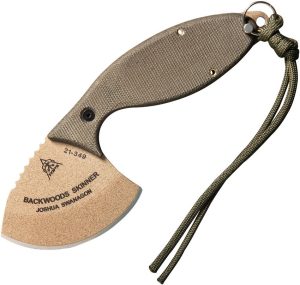 TPSKIN01.jpg TOPS Backwoods Skinner Fixed Blade 1095 Carbon Steel Tan