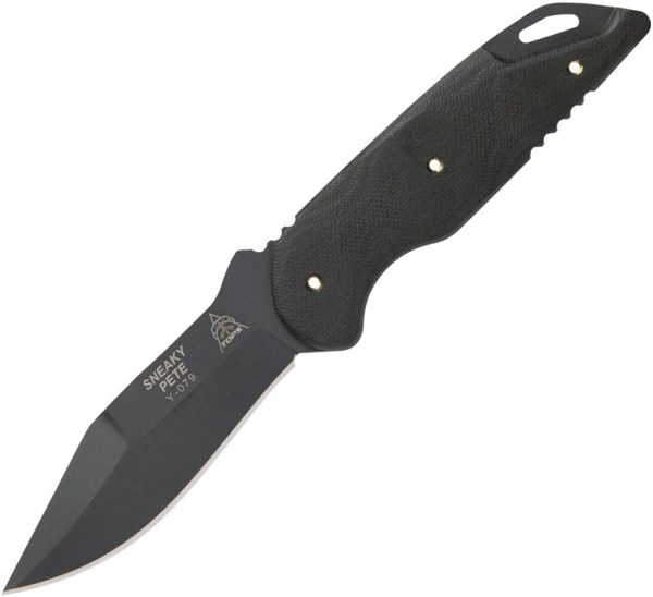 TOPS Sneaky Pete Acid Rain Fixed Blade Knife 1095HC Steel