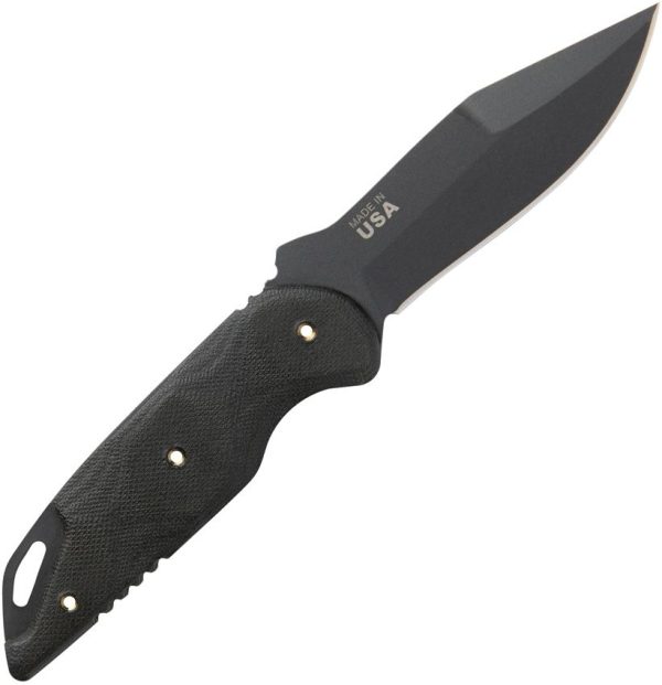 TOPS Sneaky Pete Acid Rain Fixed Blade Knife 1095HC Steel