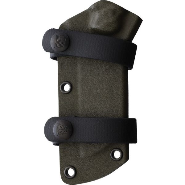 TOPS Sheep Creek Fixed Blade 154CM Stainless Green Micarta