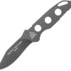 TOPS Sneaky Pete Mini Acid Rain Fixed Blade 1095HC Steel Knife