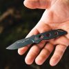 TOPS Sneaky Pete Mini Acid Rain Fixed Blade 1095HC Steel Knife