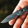 TOPS Sneaky Pete Mini Acid Rain Fixed Blade 1095HC Steel Knife