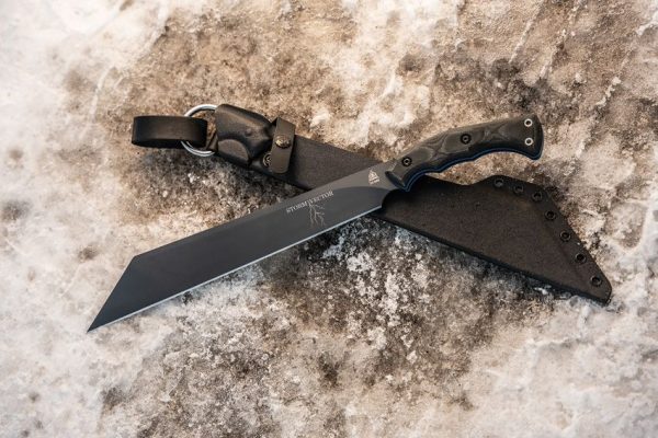 TOPS Storm Vector Fixed Blade 1095HC Steel Tactical Knife