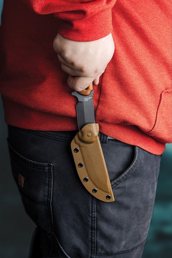 TOPS Shadow Hunter Fixed Blade Knife 1095HC Steel USA Made