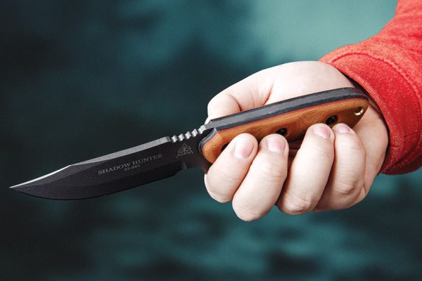 TOPS Shadow Hunter Fixed Blade Knife 1095HC Steel USA Made