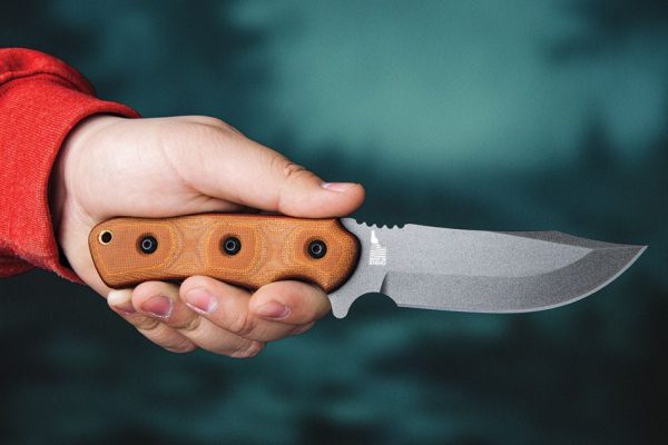 TOPS Shadow Hunter Fixed Blade Knife 1095HC Steel USA Made