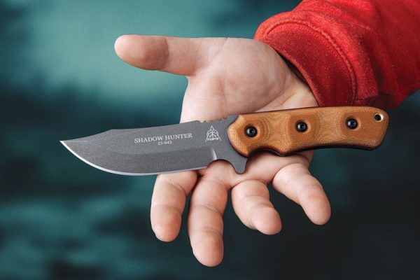 TOPS Shadow Hunter Fixed Blade Knife 1095HC Steel USA Made