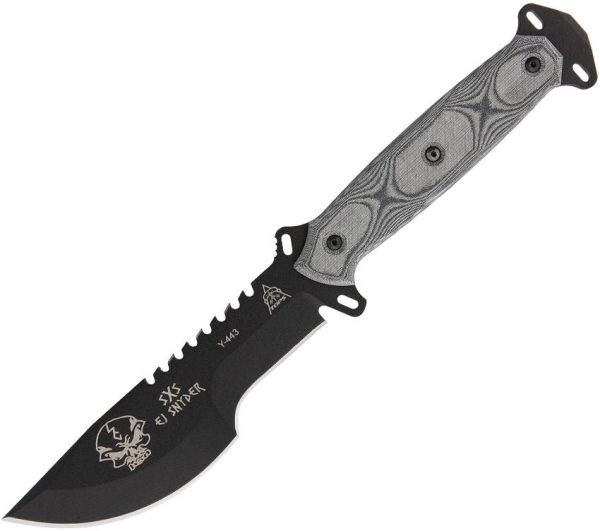 TOPS Skullcrushers Xtreme Sidekick Fixed Blade 1095HC Steel