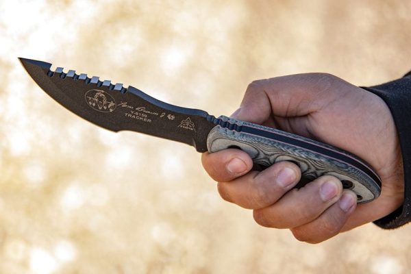TOPS Tom Brown Tracker T-2 Fixed Blade Knife 1095HC Steel USA