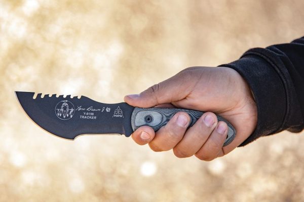 TOPS Tom Brown Tracker T-2 Fixed Blade Knife 1095HC Steel USA