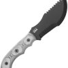 TOPS Tom Brown Tracker Fixed Blade 1095HC Black Kydex Sheath