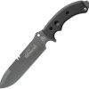 TOPS Tahoma Field Knife Black 1095HC Steel Fixed Blade