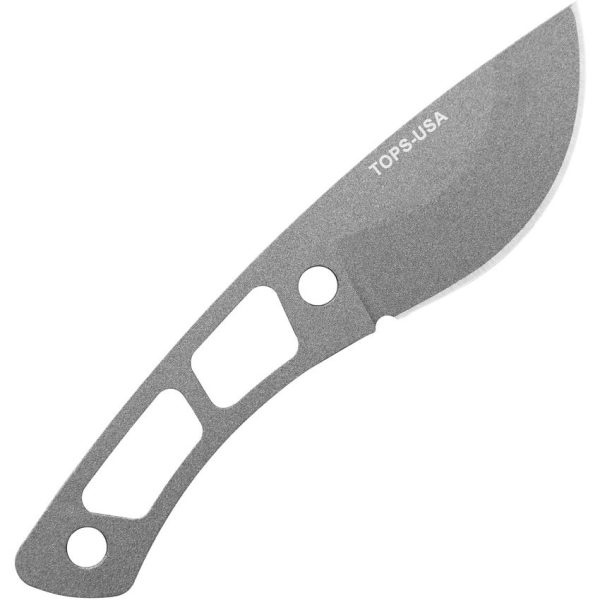 TOPS Backup Knife Tungsten 1095HC Fixed Blade USA Made