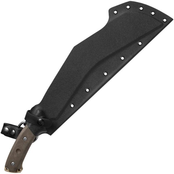 TOPS Bestia Fixed Blade Knife 13" 1095HC Tactical Stone