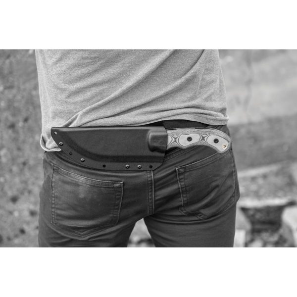 TOPS Tom Brown Tracker Camo Fixed Blade 1095HC Steel Knife