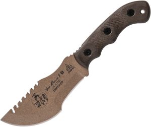TOPS Tom Brown Tracker T-2 Tan Fixed Blade Knife 1095HC
