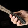 TOPS Tom Brown Tracker T-2 Tan Fixed Blade Knife 1095HC