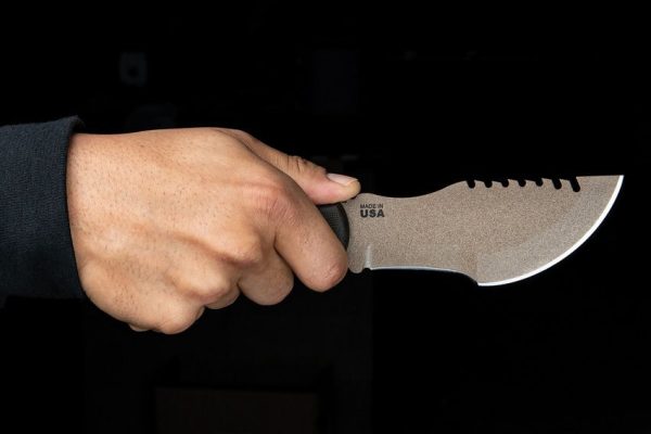 TOPS Tom Brown Tracker T-2 Tan Fixed Blade Knife 1095HC