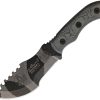 TOPS Mini Tom Brown Tracker Camo Fixed Blade Knife 1095HC