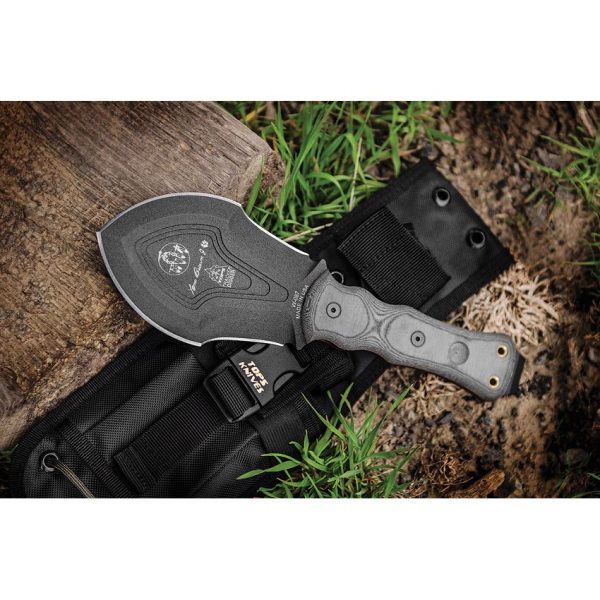 TOPS Tracker Digger Fixed Blade 1095HC Steel Tactical Knife