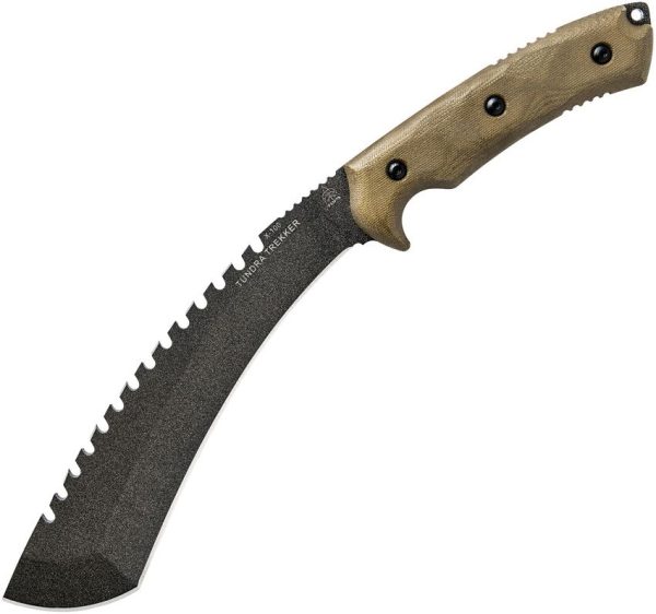 TOPS Tundra Trekker 9" Fixed Blade Tactical Knife 1095HC Steel