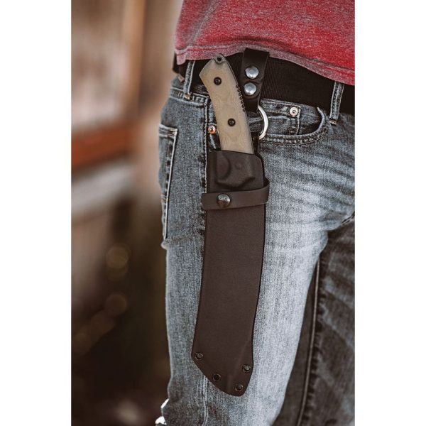 TOPS Tundra Trekker 9" Fixed Blade Tactical Knife 1095HC Steel