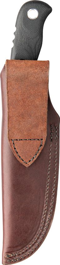 TOPS TEX Creek Fixed Blade 1095HC Steel Black Micarta