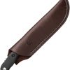 TOPS TEX Creek XL Fixed Blade 1095HC Steel Black Micarta