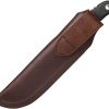 TOPS TEX Creek XL Fixed Blade 1095HC Steel Black Micarta