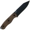TOPS Trail Seeker Fixed Blade 1095HC Steel Green Micarta Knife