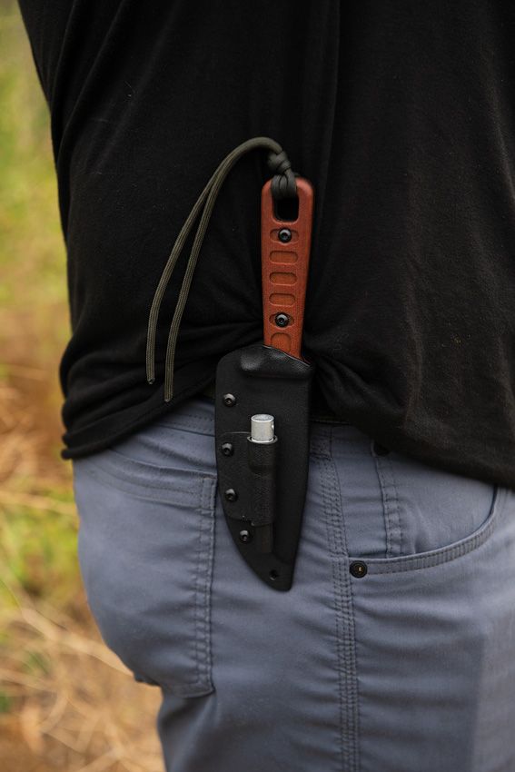 TOPS Lite Trekker Survival Fixed Blade 1095 Steel USA Made