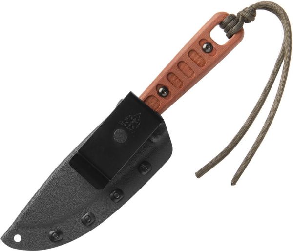 TOPS Lite Trekker Survival Fixed Blade 1095 Steel USA Made