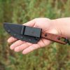 TOPS Lite Trekker Survival Fixed Blade 1095 Steel USA Made