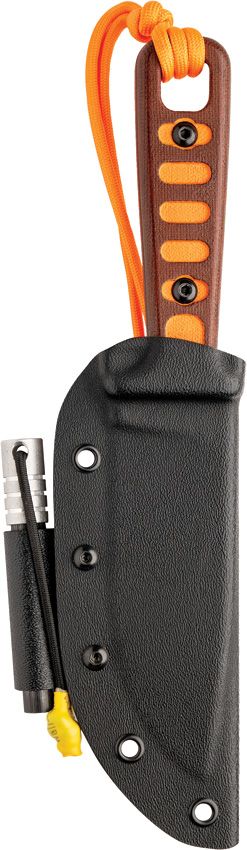 TOPS Lite Trekker Fixed Blade Knife 1095HC Hunter Orange