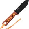 TOPS Lite Trekker Fixed Blade Knife 1095HC Hunter Orange