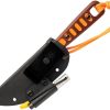 TOPS Lite Trekker Fixed Blade Knife 1095HC Hunter Orange
