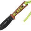 TOPS Lite Trekker Green Fixed Blade Knife 1095HC Steel